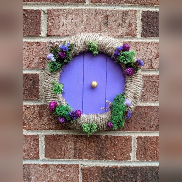 Purple Hobbit Door - Picture 1 of 1